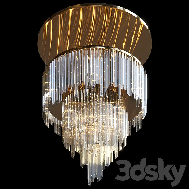 Chandelier Light Vargov - Stellarlight 3D Model