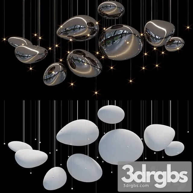 Chandelier light vargov_6 3D Model Download