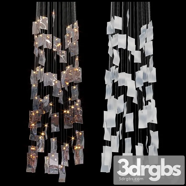 Chandelier light vargov_7 3D Model Free