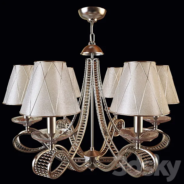 Chandelier LightStar collection Riccio 3DModel