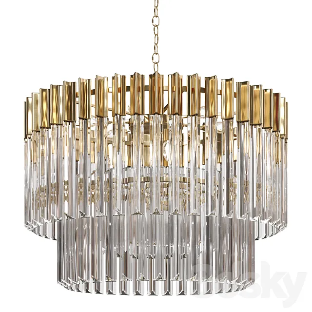 Chandelier Loft Concept Triangular Canes Coliseum Free Download