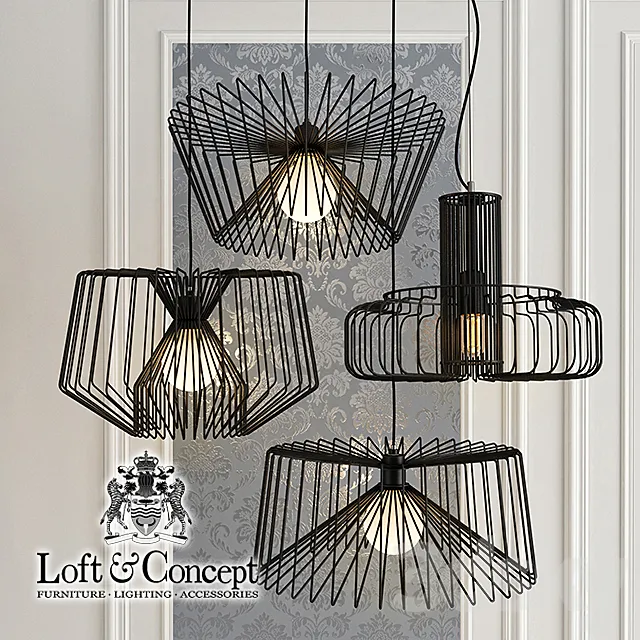 Chandelier Loft Spider 3D Model