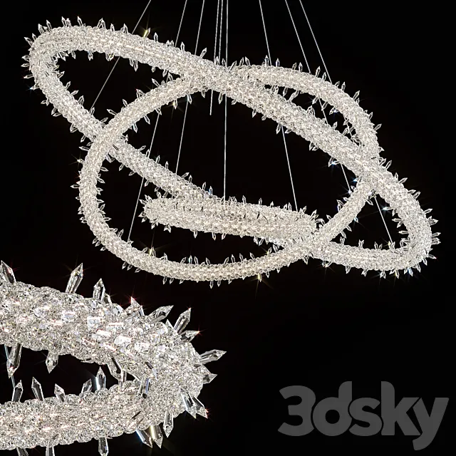 Chandelier Lorenza by GLCrystal d100cm * 80cm * 60cm Free Download