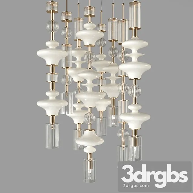 Chandelier lorenzon 3D Model Free