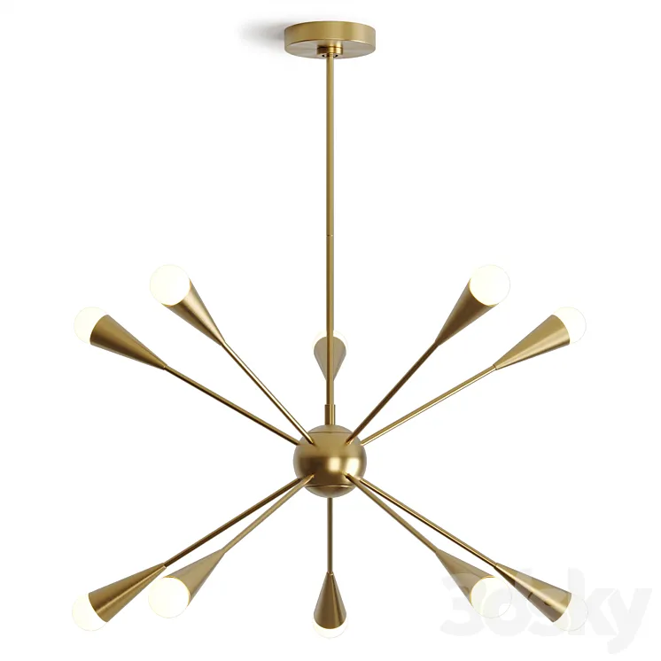 Chandelier Louvre Home Jacob 3D Model Free