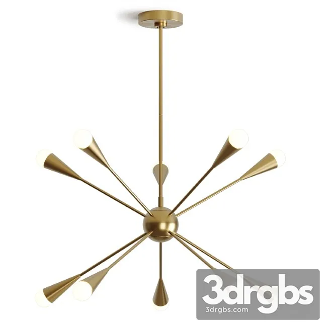 Chandelier Louvre Homme Jacob 1 3D Model Free