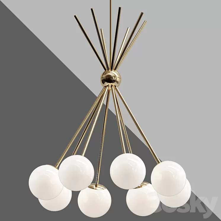 Chandelier luxor 3D Model