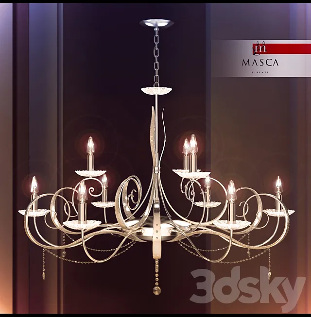 chandelier Masca _ Gotica 3DModel