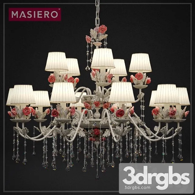 Chandelier Masiero 6190 3D Model Free
