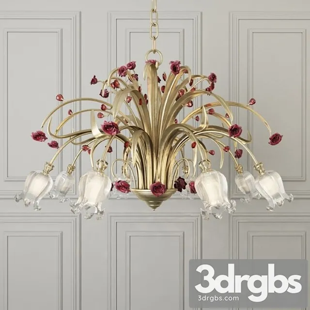Chandelier Masiero 8020 8 1 3D Model Free