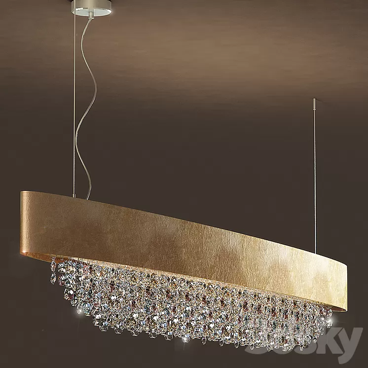 Chandelier Masiero OLA S6 OV 160 3D Model