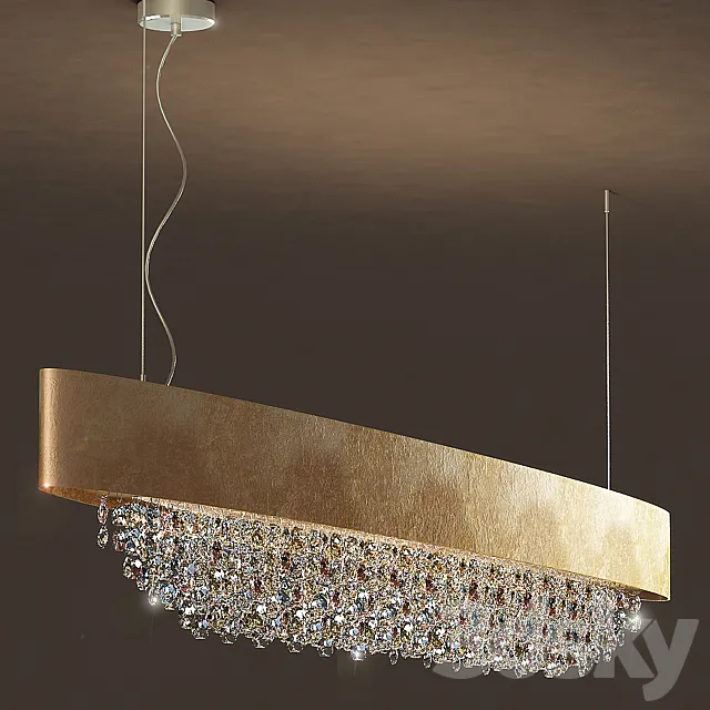 Chandelier Masiero OLA S6 OV 160 3DModel