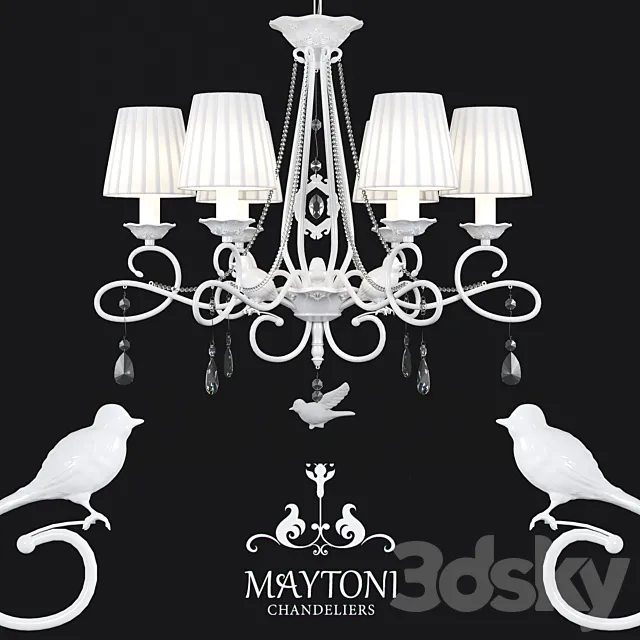 Chandelier Maytoni ARM001-06-W 3DModel