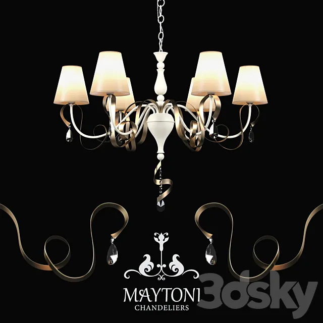 Chandelier Maytoni ARM010-06-W 3DModel