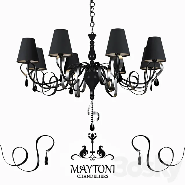 Chandelier Maytoni ARM010-08-R 3DModel