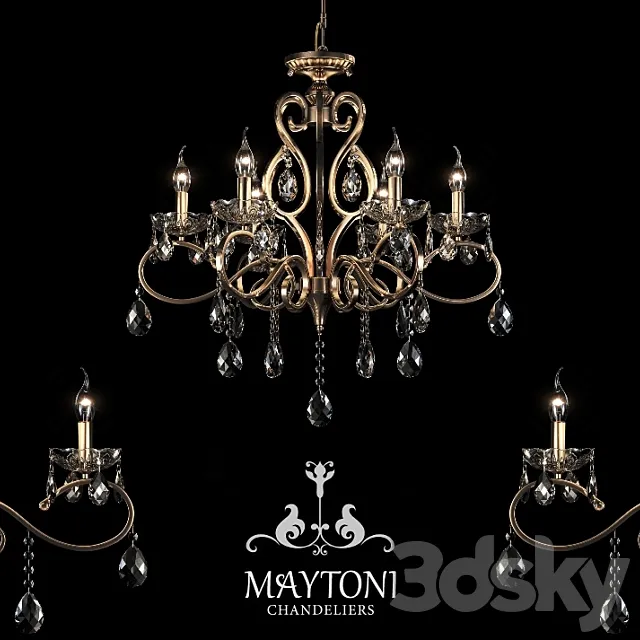 Chandelier Maytoni ARM124-06-G 3DModel