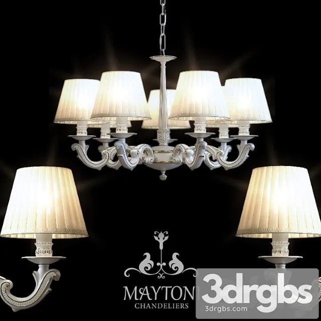 Chandelier Maytoni Arm376 07 W 3D Model Free