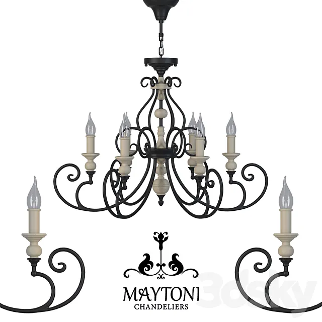 Chandelier Maytoni ARM631-06-B 3DModel