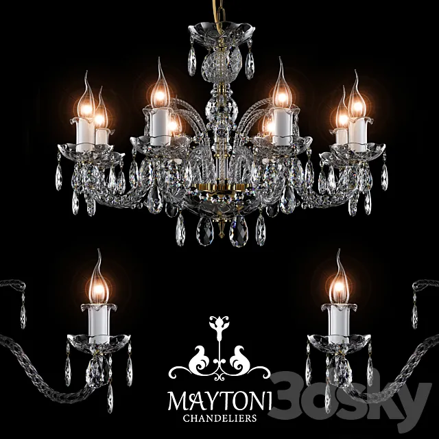 Chandelier Maytoni ARM907-08-G 3DModel