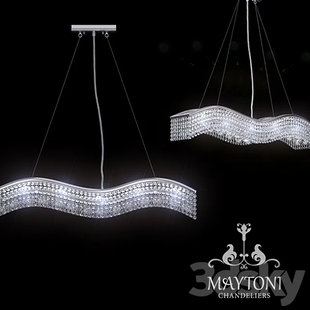 Chandelier Maytoni D957-AB-N 3DModel