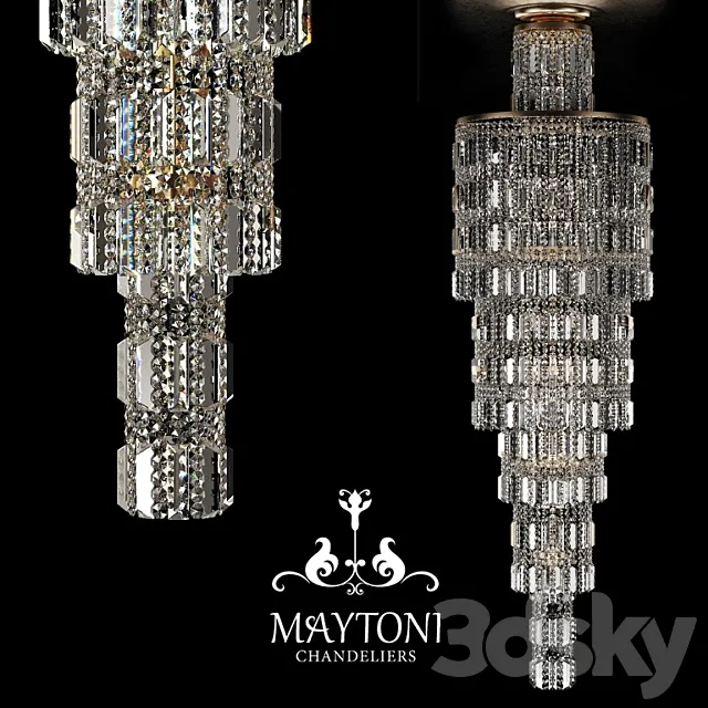 Chandelier Maytoni DIA003-PT50-G 3DModel
