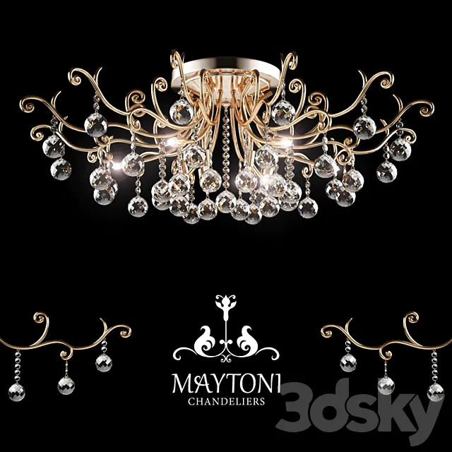 Chandelier Maytoni DIA760-12-G 3DModel