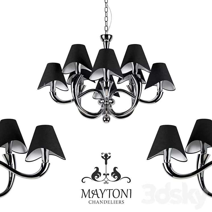 Chandelier Maytoni MOD206-08-N 3D Model