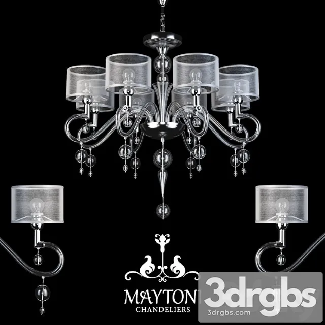 Chandelier Maytoni Mod603 08 N 3D Model Free