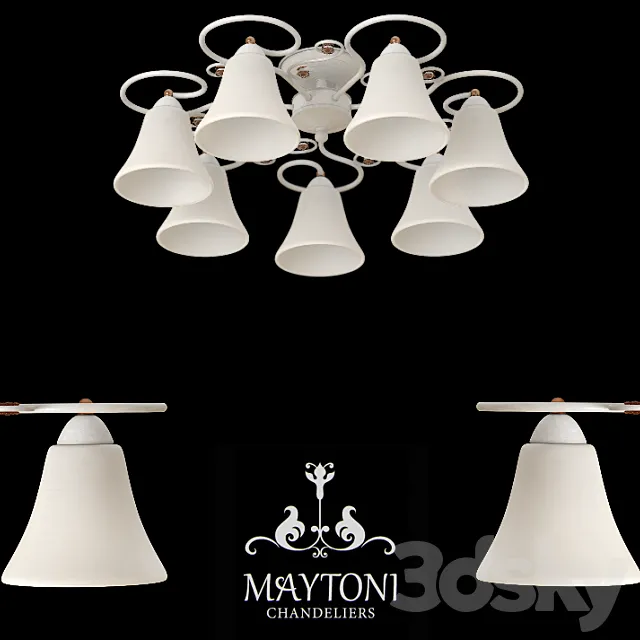 Chandelier Maytoni TOC011-07-W 3DModel