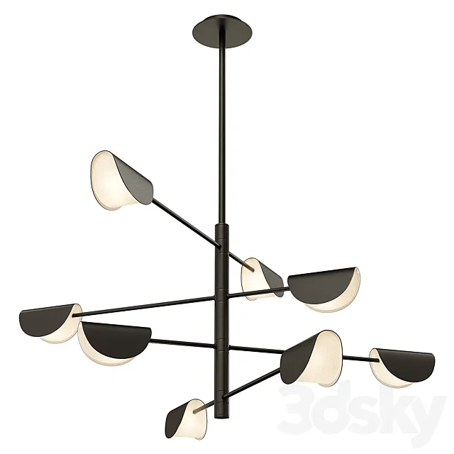 Chandelier Mollis by maytoni 3D Model