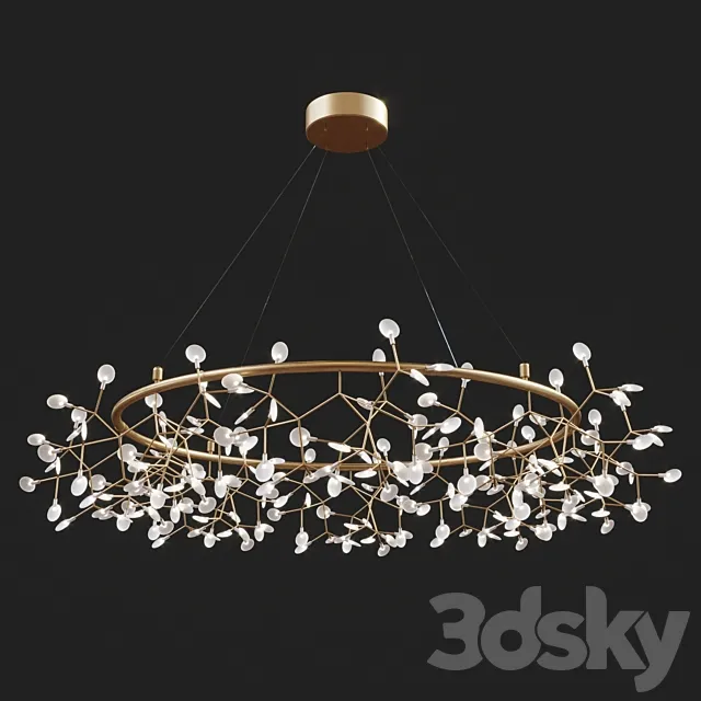 Chandelier Moooi Heracleum 3D Model