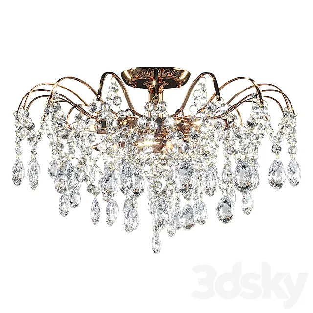 Chandelier MW-Light Breeze 464017406 3D Model