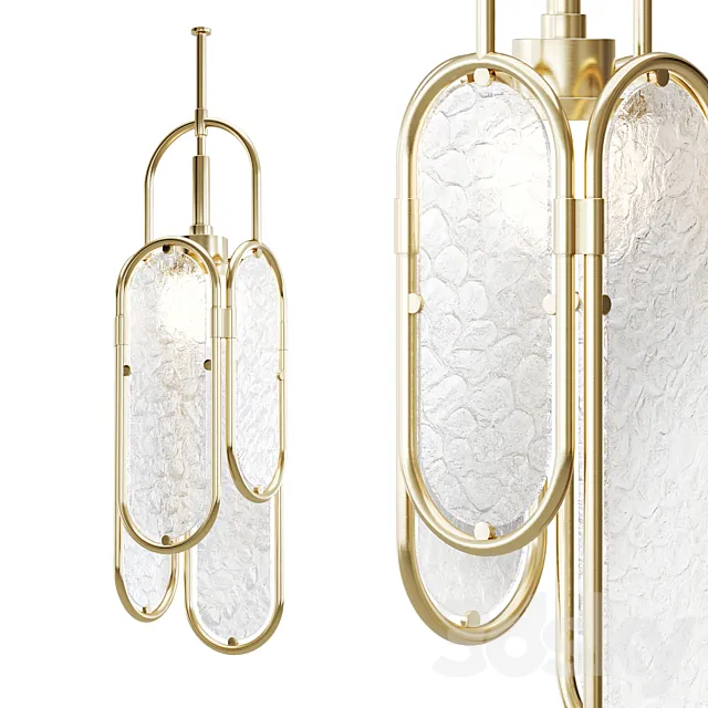 Chandelier Mydriaz Boudoir Suspension 3D Model