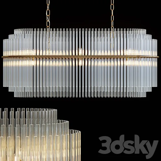 Chandelier Nembus 100 cm 3D Model