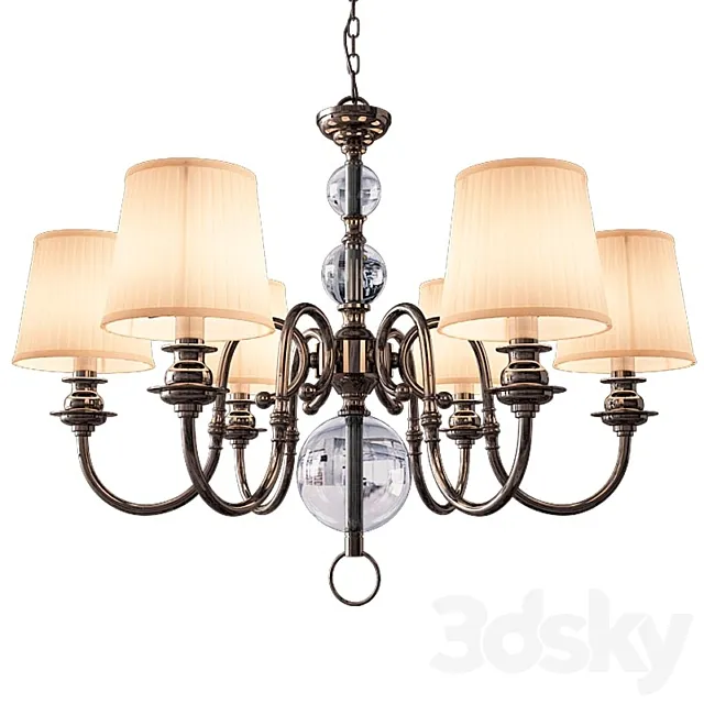 Chandelier Newport 3106 _ C 3DModel