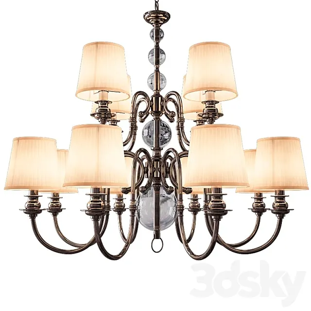 Chandelier Newport 3112 _ C 3DModel