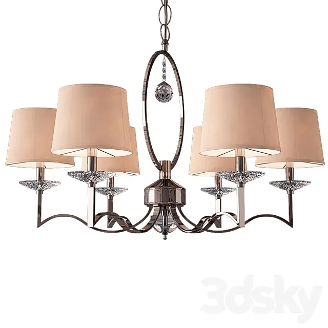 Chandelier Newport 31906 _ C 3DModel