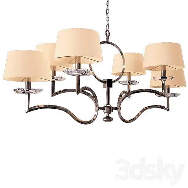 Chandelier Newport 3306 _ C 3DModel