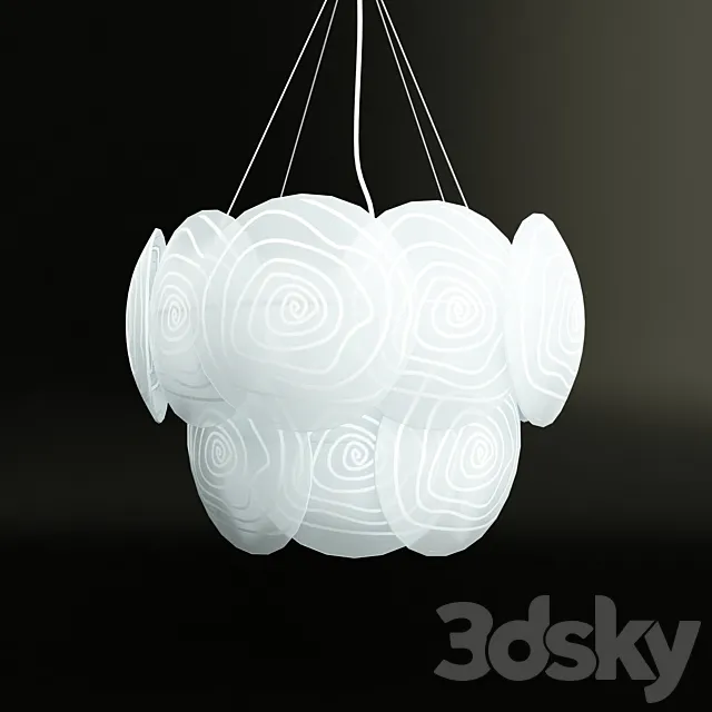 Chandelier Padana Lampadari 218 SG 3D Model