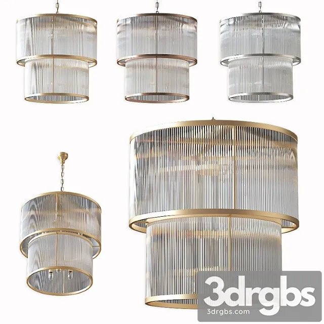 Chandelier Pasadena by Eichholtz 3D Model Free