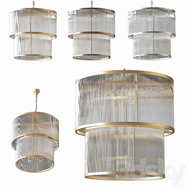 Chandelier Pasadena by Eichholtz 3DModel