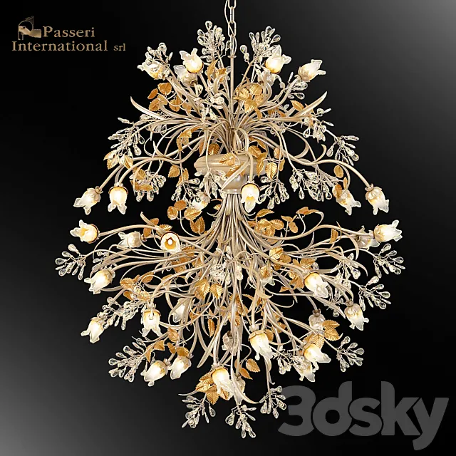Chandelier Passeri L 3D Model