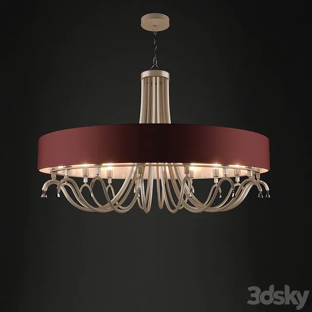 Chandelier PatriciaGarganti Stravagante 3D Model