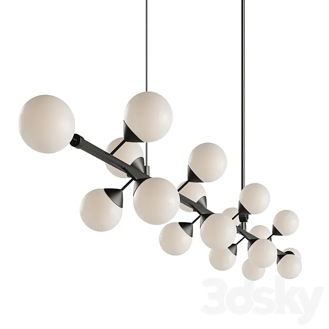 Chandelier PikArt Bubble 3D Model