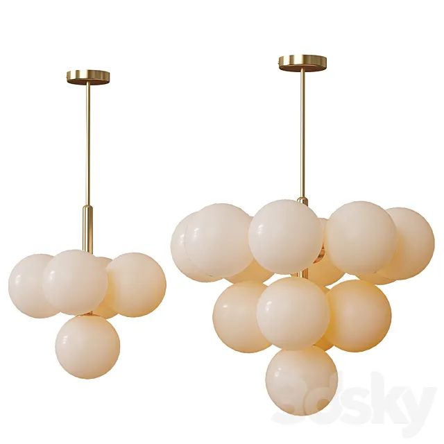 Chandelier POLARIS Lampatron 3D Model