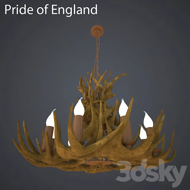 Chandelier Pride of England 3DModel
