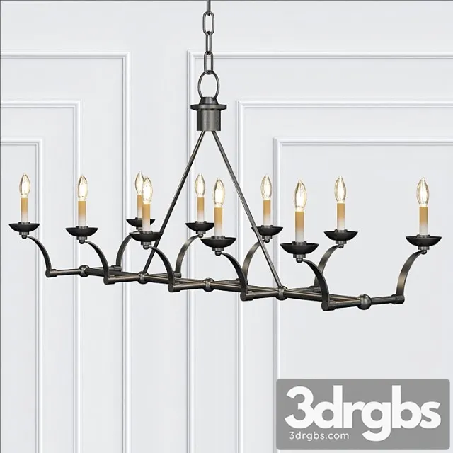Chandelier ralph lauren lighting_1 3D Model Free