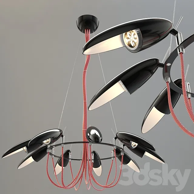 CHANDELIER REGENBOGEN Cottbus 492012309 3D Model