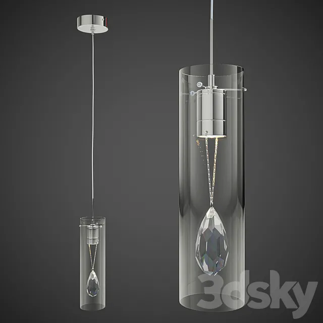 CHANDELIER REGENBOGEN Flensburg - 609010101 3DModel