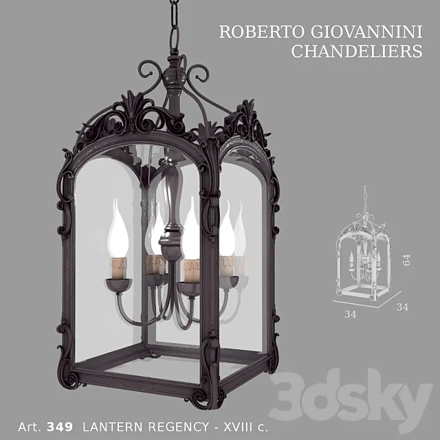 chandelier ROBERTO GIOVANNINI art. 349 Free Download